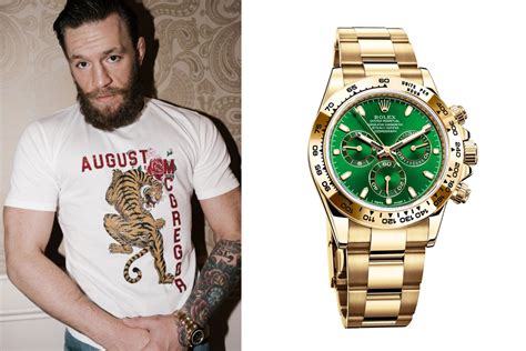 rolex mcgregor|conor mcgregor roulette watch.